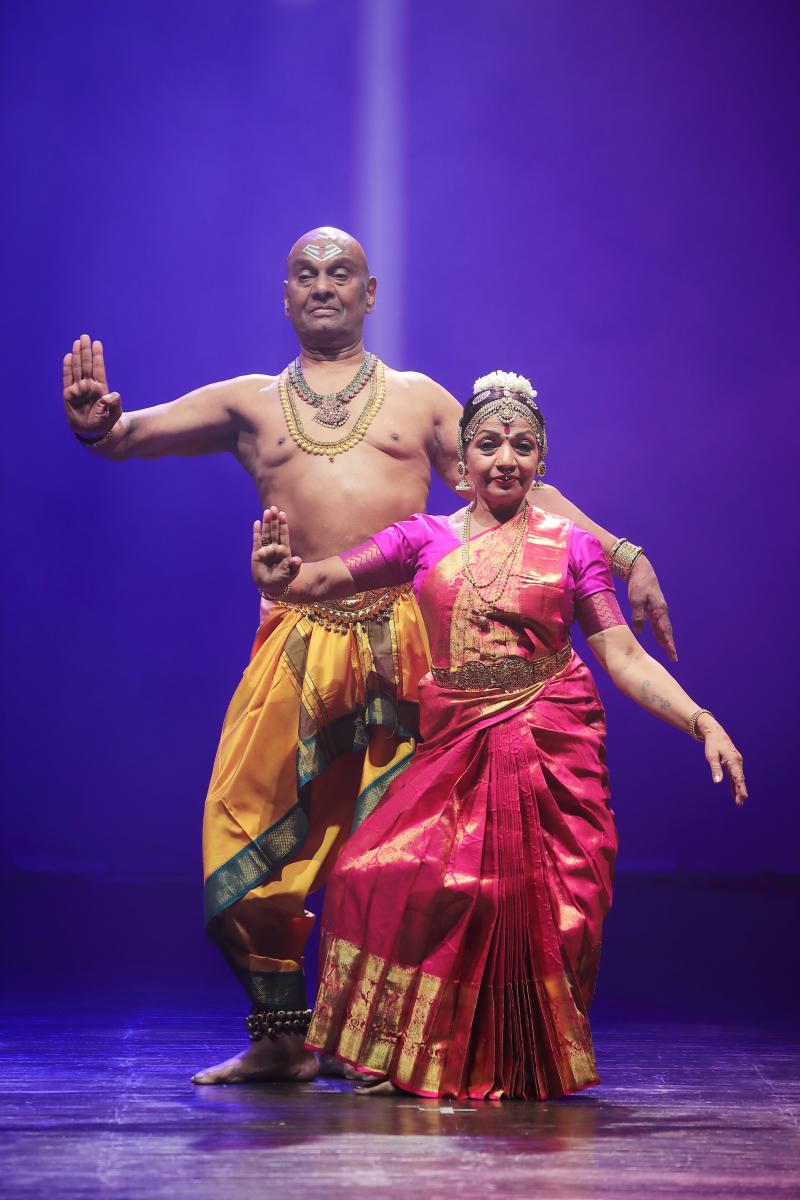 Guruji and Radha Reddy